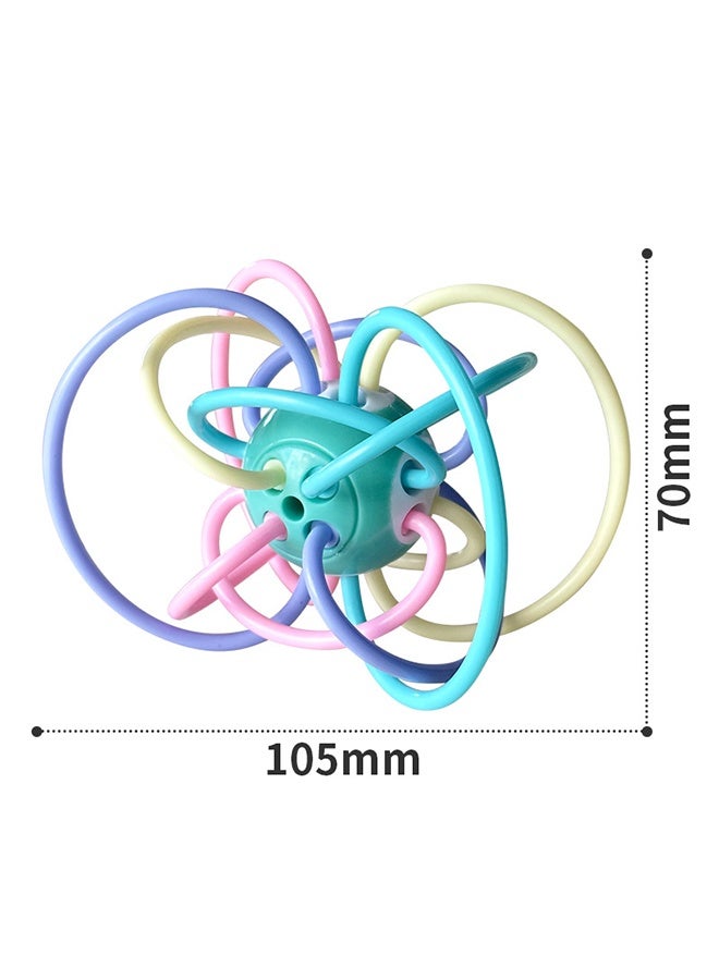 لعبة مانهاطن للرعشة وللتسنين الحسي، كرة عض للأطفال من عمر 0-3 سنوات - Image 2